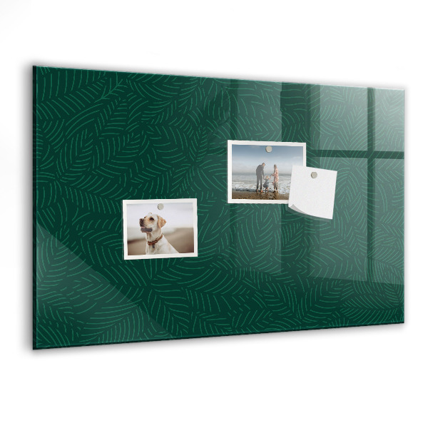 Pizarra magnética de pared con rotulador Tablero de notas y fotos