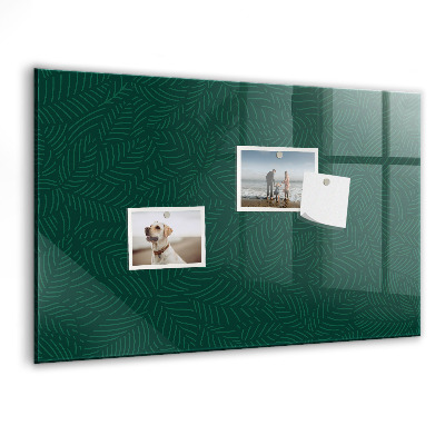 Pizarra magnética de pared con rotulador Tablero de notas y fotos