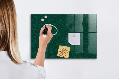 Pizarra magnética de pared con rotulador Tablero de notas y fotos