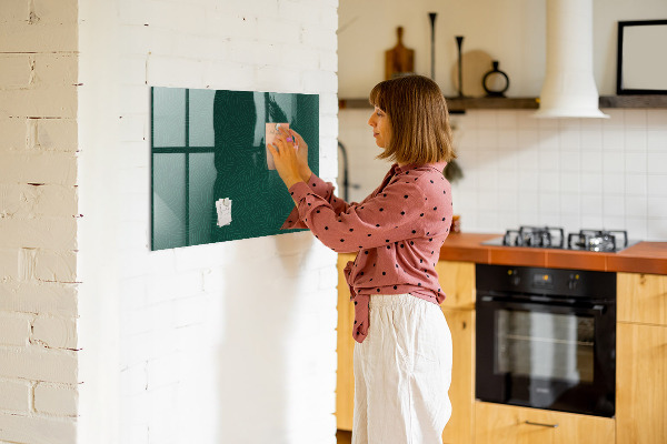 Pizarra magnética de pared con rotulador Tablero de notas y fotos