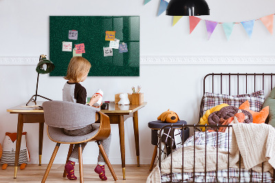 Pizarra magnética de pared con rotulador Tablero de notas y fotos