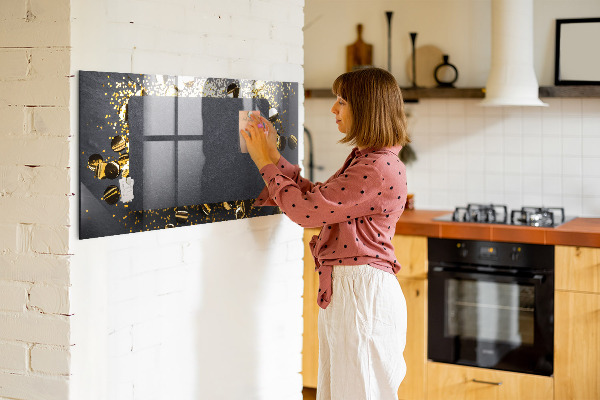 Pizarra magnética de pared con rotulador Tablero de exhibición de fotos creativo