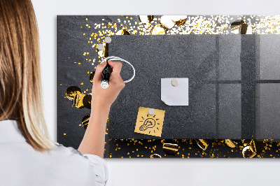 Pizarra magnética de pared con rotulador Tablero de exhibición de fotos creativo