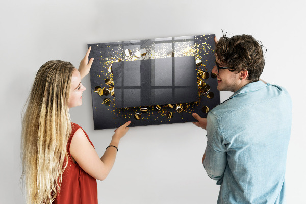 Pizarra magnética de pared con rotulador Tablero de exhibición de fotos creativo