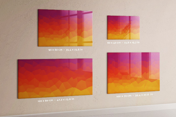 Pizarra magnética de pared con rotulador Un tablero colorido para notas y fotos.