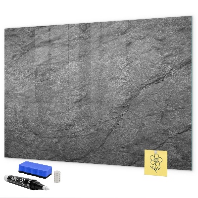 Pizarra magnética de pared con rotulador Tablero magnético para fotos y notas.