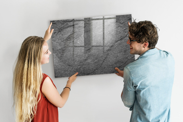 Pizarra magnética de pared con rotulador Tablero magnético para fotos y notas.