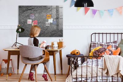 Pizarra magnética de pared con rotulador Tablero magnético para fotos y notas.