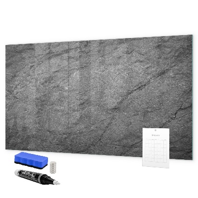 Pizarra magnética de pared con rotulador Tablero magnético para fotos y notas.