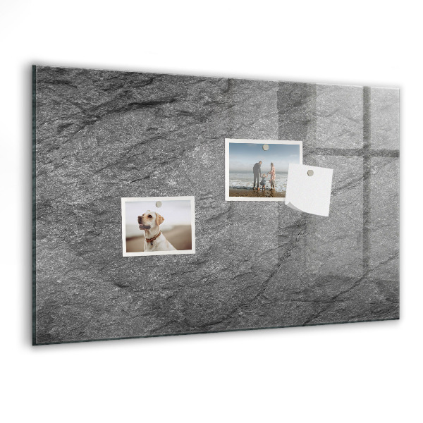 Pizarra magnética de pared con rotulador Tablero magnético para fotos y notas.