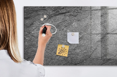 Pizarra magnética de pared con rotulador Tablero magnético para fotos y notas.