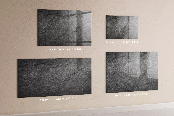 Pizarra magnética de pared con rotulador Tablero magnético para fotos y notas.