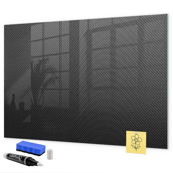Pizarra magnética de pared con rotulador Tablero de notas y fotos