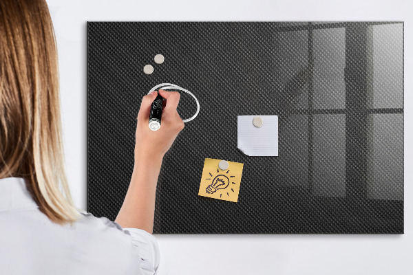 Pizarra magnética de pared con rotulador Tablero de notas y fotos
