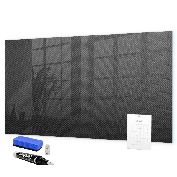 Pizarra magnética de pared con rotulador Tablero de notas y fotos