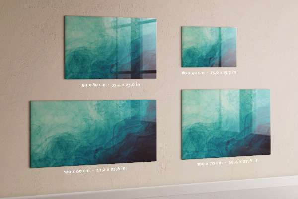 Pizarra magnética de pared con rotulador Un tablero colorido para notas y fotos.