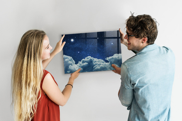 Pizarra magnética de pared con rotulador Un tablero de notas y fotos