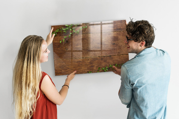 Pizarra magnética de pared con rotulador Un elegante tablero para notas y fotos.