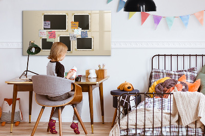 Pizarra magnética de pared con rotulador Un espacio creativo para los recuerdos familiares