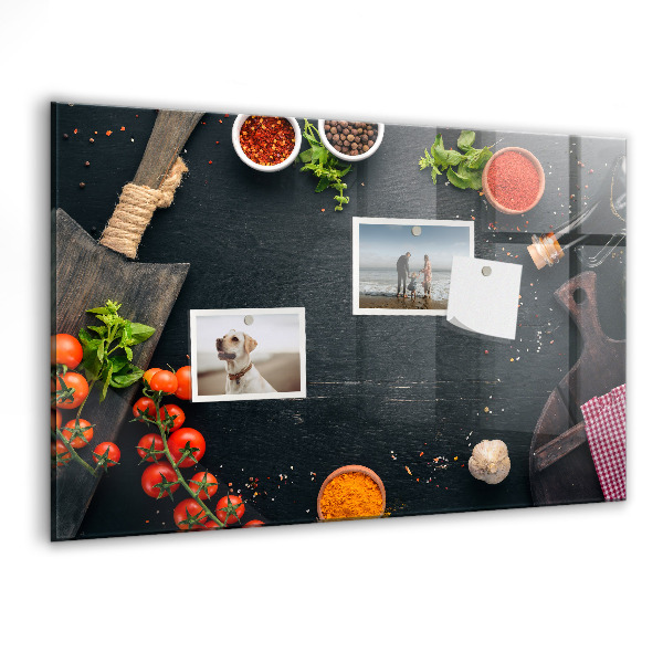 Pizarra magnética de pared con rotulador Ideas inspiradoras para la cocina con recuerdos personales