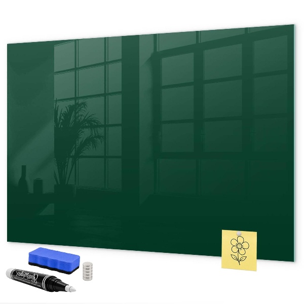 Pizarra magnética de pared con rotulador Tablero magnético para notas y fotos