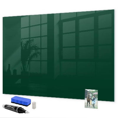 Pizarra magnética de pared con rotulador Tablero magnético para notas y fotos