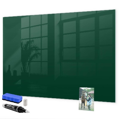 Pizarra magnética de pared con rotulador Tablero magnético para notas y fotos