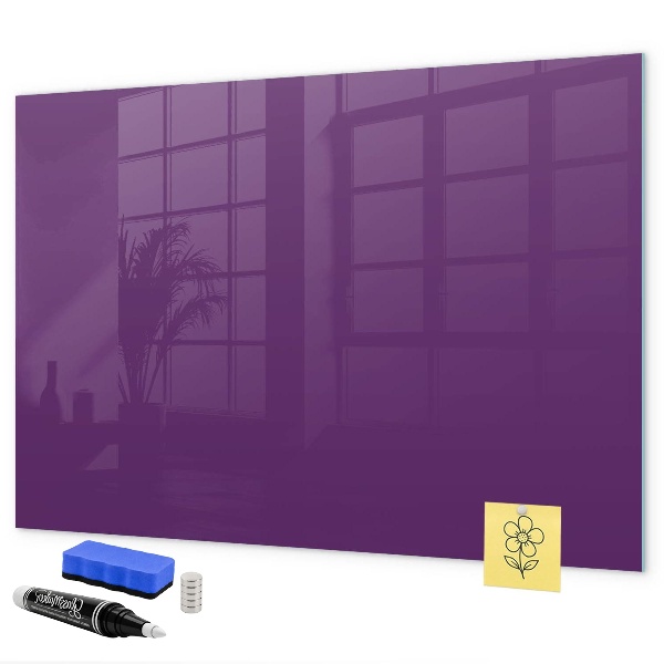 Pizarra magnética de pared con rotulador Tablero magnético para notas y fotos