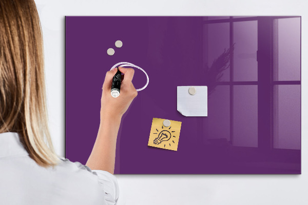 Pizarra magnética de pared con rotulador Tablero magnético para notas y fotos