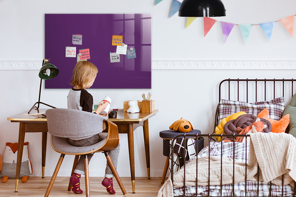 Pizarra magnética de pared con rotulador Tablero magnético para notas y fotos