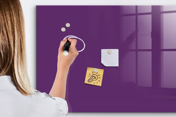 Pizarra magnética de pared con rotulador Tablero magnético para notas y fotos