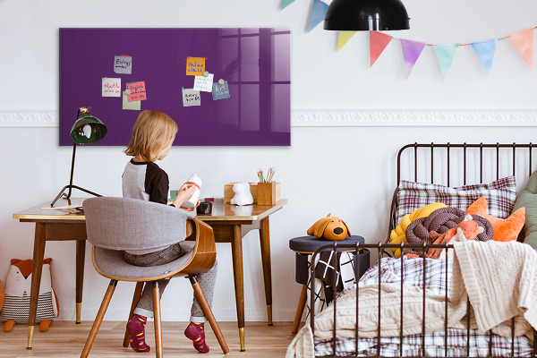 Pizarra magnética de pared con rotulador Tablero magnético para notas y fotos