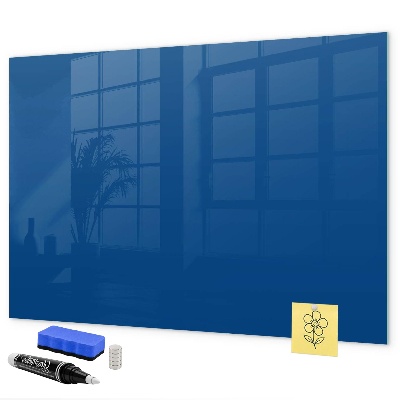 Pizarra magnética de pared con rotulador Un práctico tablero para notas y fotos.