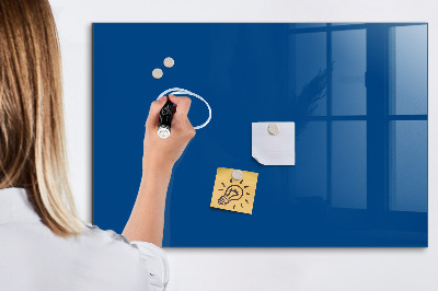 Pizarra magnética de pared con rotulador Un práctico tablero para notas y fotos.