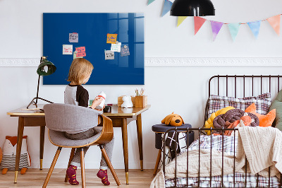 Pizarra magnética de pared con rotulador Un práctico tablero para notas y fotos.