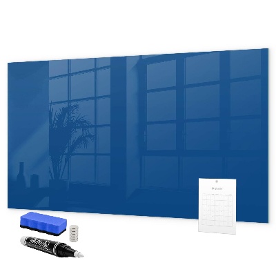 Pizarra magnética de pared con rotulador Un práctico tablero para notas y fotos.