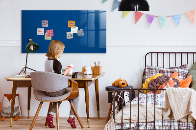 Pizarra magnética de pared con rotulador Un práctico tablero para notas y fotos.