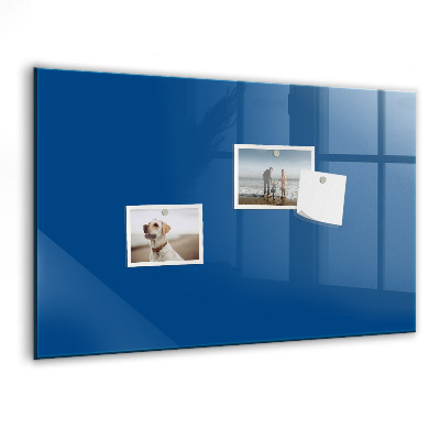 Pizarra magnética de pared con rotulador Un práctico tablero para notas y fotos.