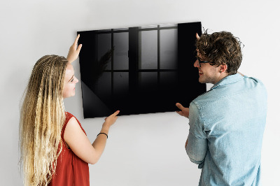 Pizarra magnética de pared con rotulador Tablero moderno para notas y fotos