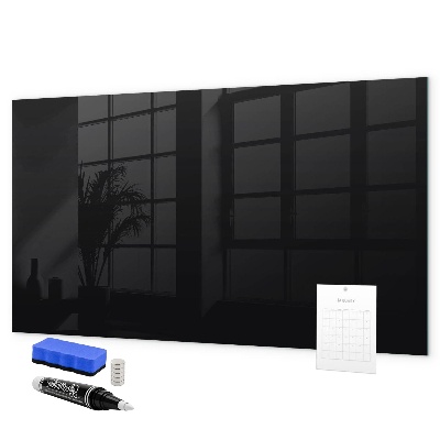Pizarra magnética de pared con rotulador Tablero moderno para notas y fotos