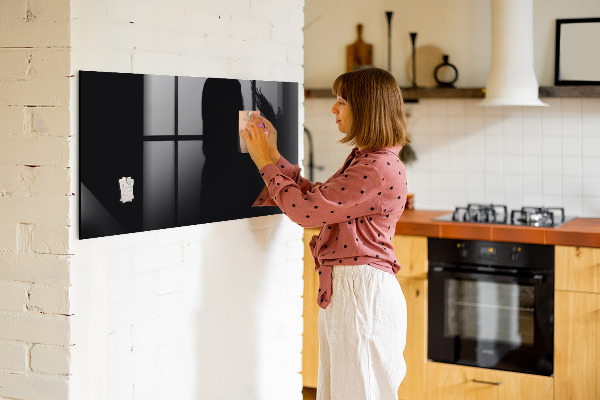 Pizarra magnética de pared con rotulador Tablero moderno para notas y fotos