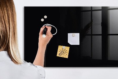 Pizarra magnética de pared con rotulador Tablero moderno para notas y fotos