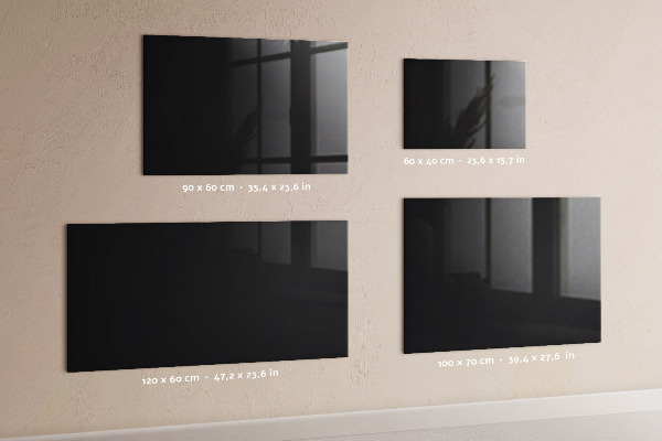 Pizarra magnética de pared con rotulador Tablero moderno para notas y fotos