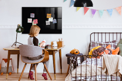 Pizarra magnética de pared con rotulador Tablero moderno para notas y fotos