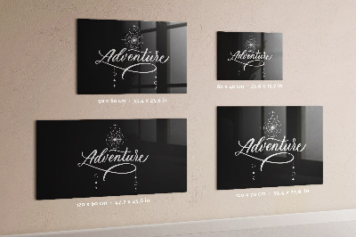 Pizarra magnética de pared con rotulador Tablero de exhibición de fotos moderno