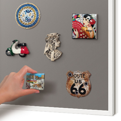 Tablero magnético de pared para imanes con marco blanco Gris oscuro