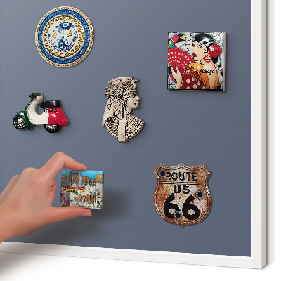 Tablero magnético de pared para imanes con marco blanco Gris frío