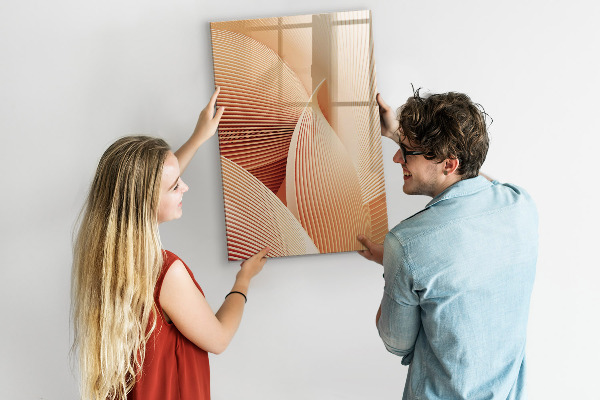 Pizarra borrable de cristal con imanes Tablero moderno para notas y fotos