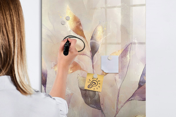 Pizarra magnética de pared con rotulador Tablero de exhibición de fotos creativo
