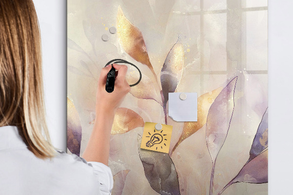 Pizarra magnética de pared con rotulador Tablero de exhibición de fotos creativo